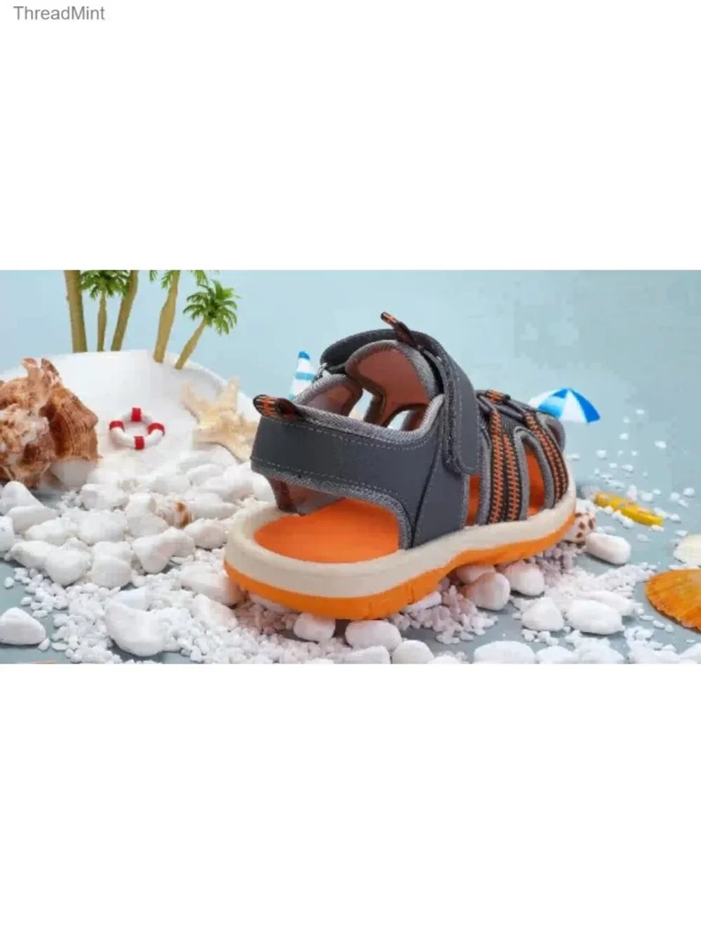 Kids Athletic Closed-Toe Sandals - Breathable Quick-Dry Hiking & Water Shoes -